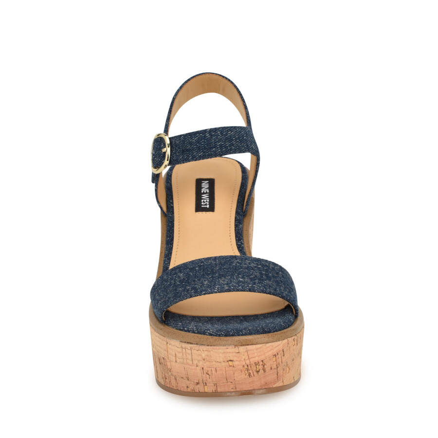 amye sandalen mit knöchelriemen und keilabsatz