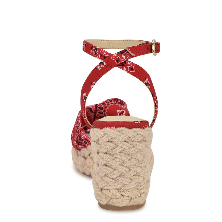 dotime espadrille-keilsandalen