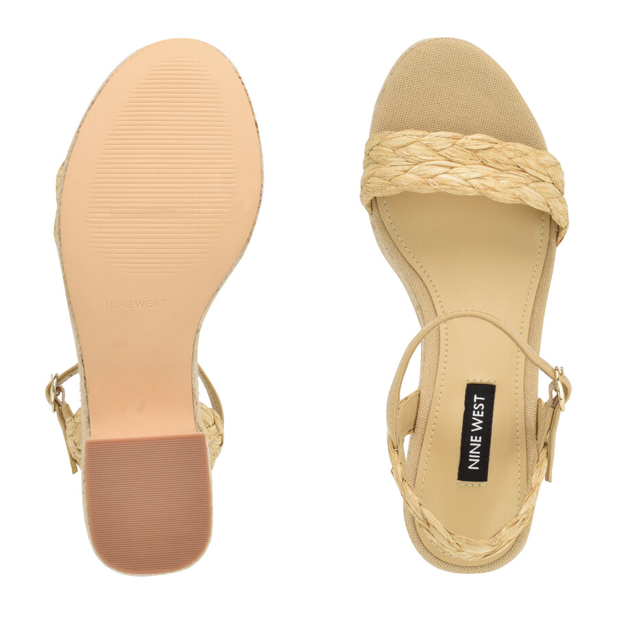 rivva espadrilles-sandalen mit absatz