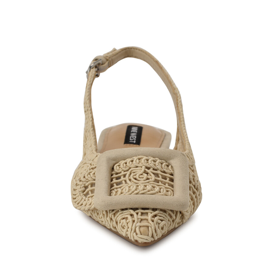 jasser – gewebte slingback-ballerinas