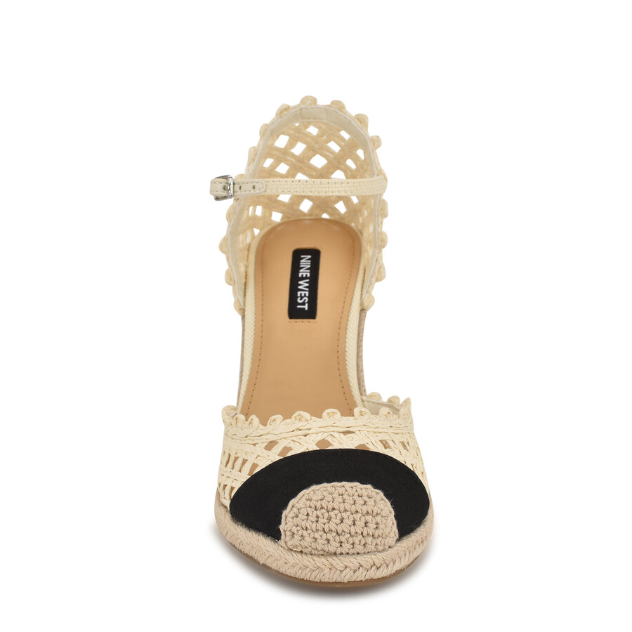 mckinly – espadrille-wedges mit kappe