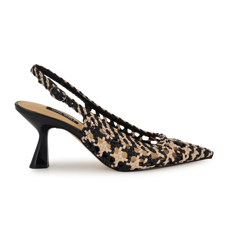 madalene gewebte slingbacks