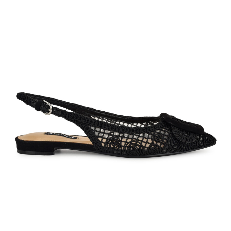 jasser – gewebte slingback-ballerinas