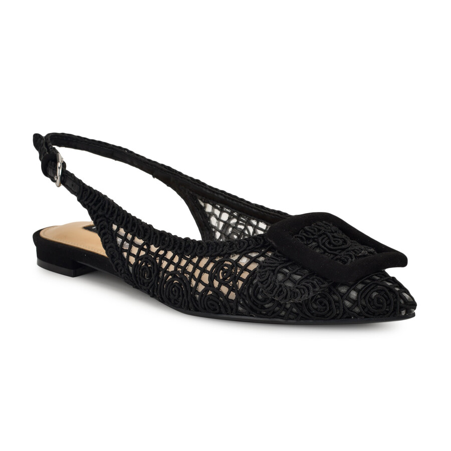 jasser – gewebte slingback-ballerinas