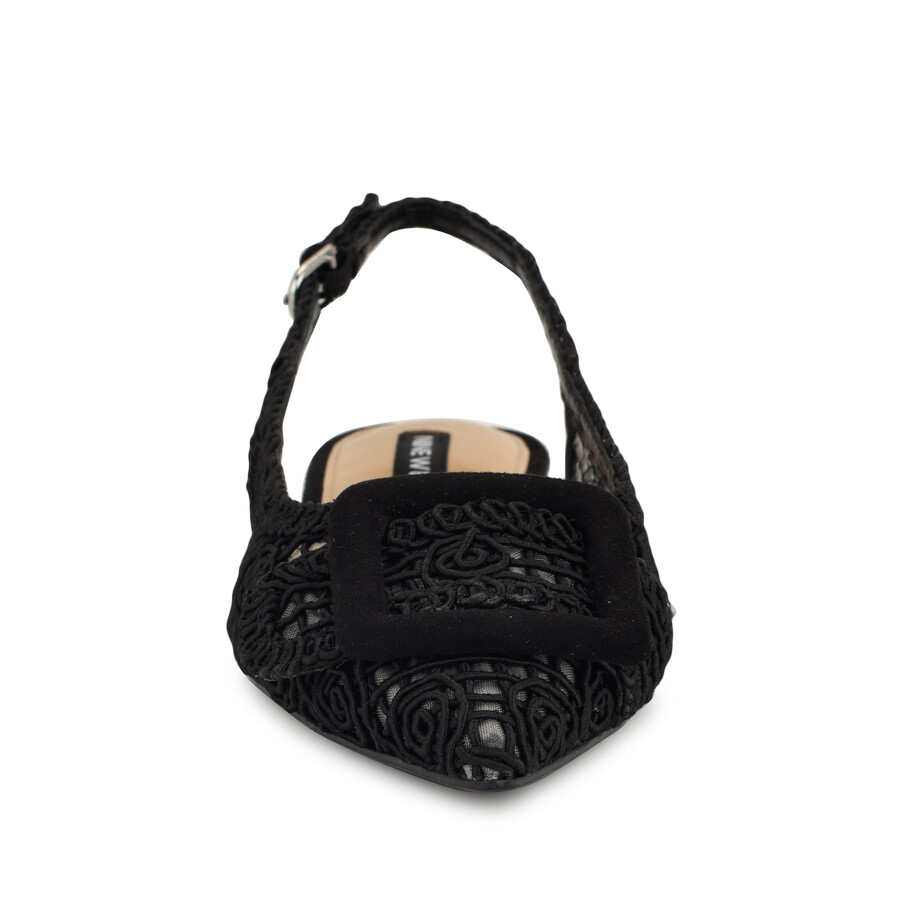 jasser – gewebte slingback-ballerinas
