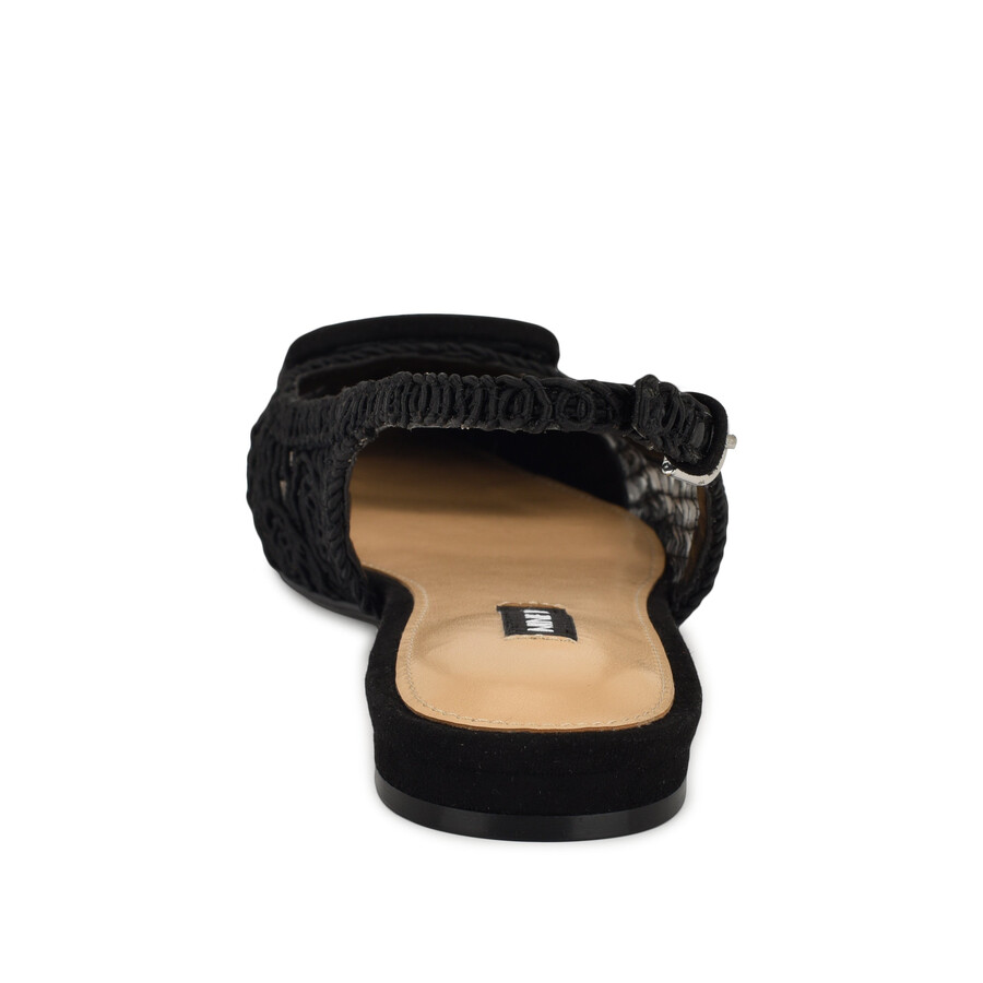 jasser – gewebte slingback-ballerinas