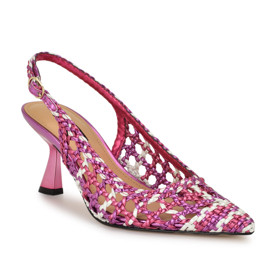 madalene gewebte slingbacks